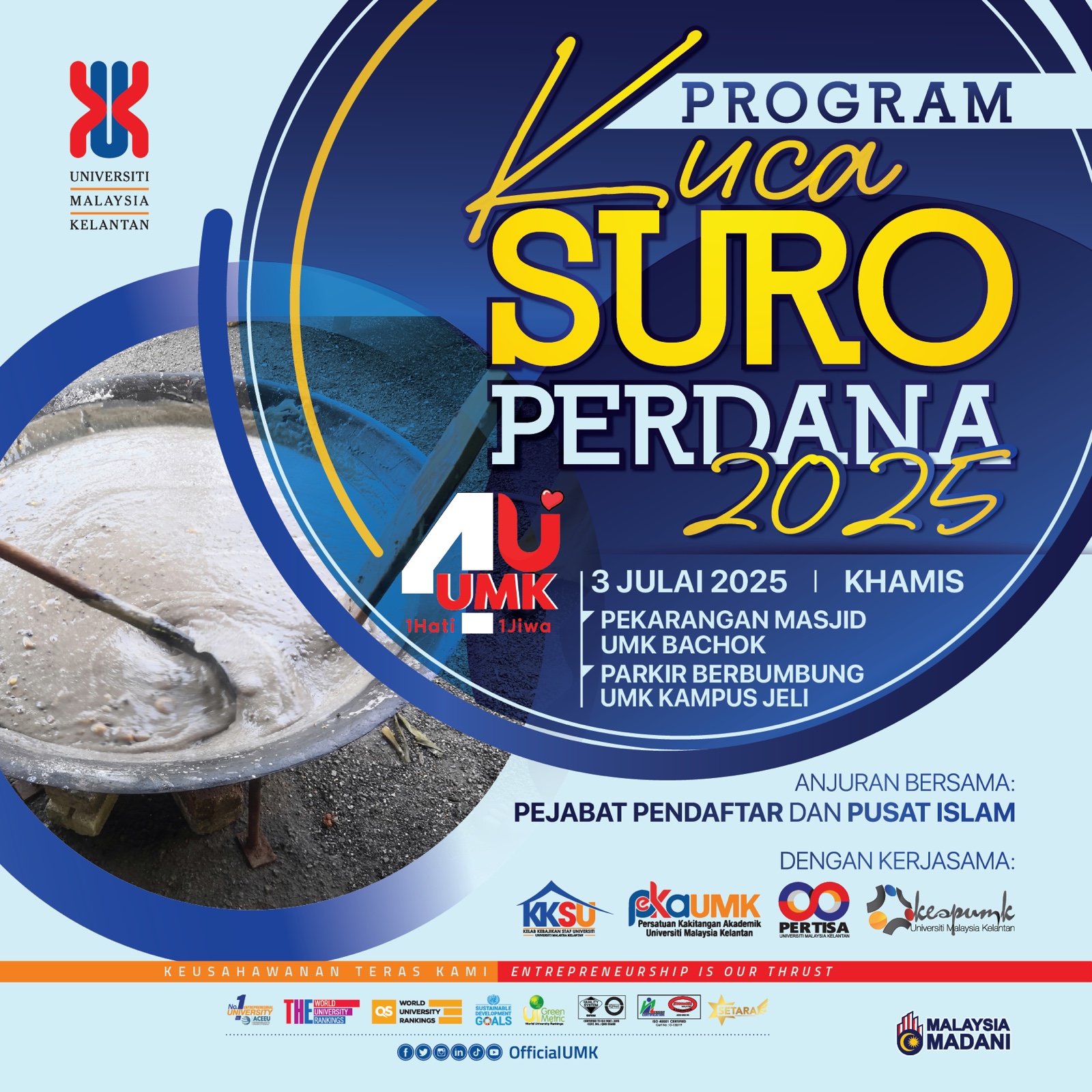 PROGRAM KUCA SURO PERDANA UNIVERSITI MALAYSIA KELANTAN (UMK) TAHUN 2025